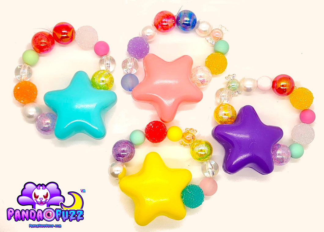 Big Star Kawaii Pastel Gumball Bracelets