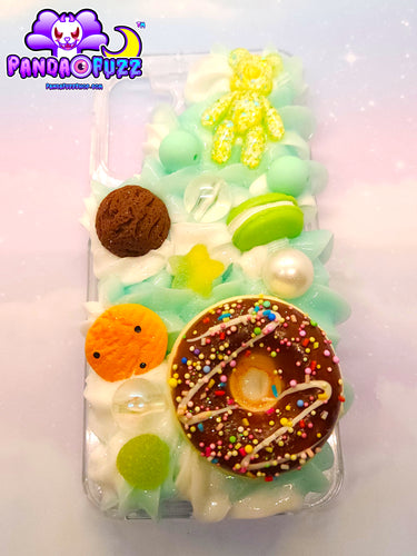 Kawaii Mint Chocolate Decoden Samsung Galaxy 15A Phone Case