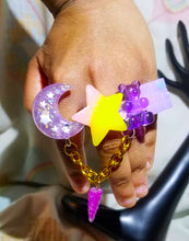 Three Finger Fairy Kei Pastel Rings
