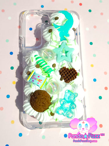Mint Chocolate Ice Cream Gummy Bear Samsung Galaxy 22 S Deco Case FREE US SHIPPING